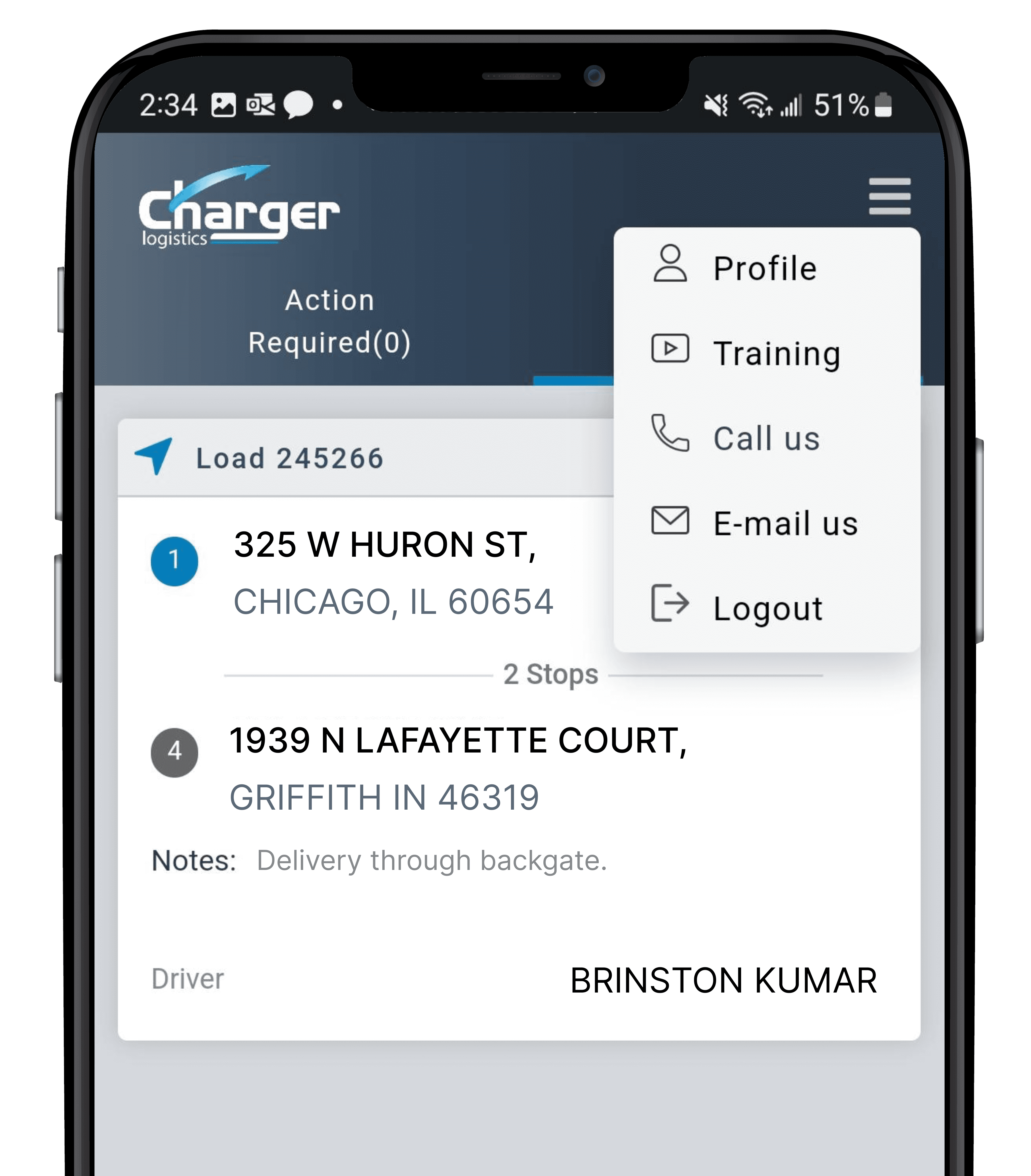 mobile app